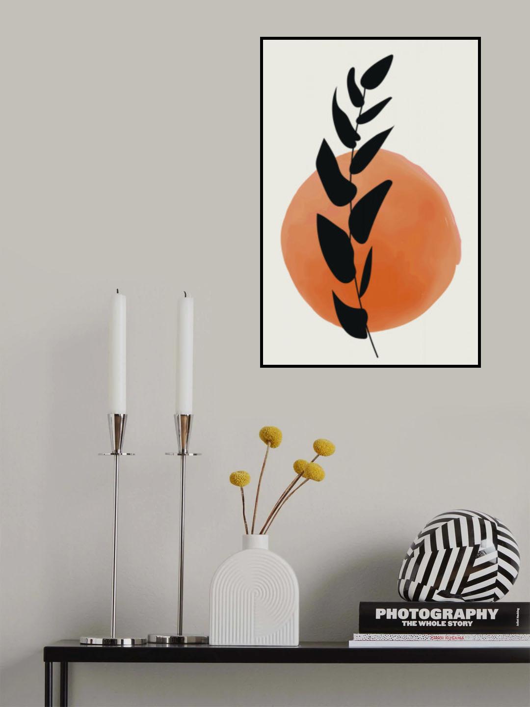Color Botanicals #4 Poster och Canvastavla