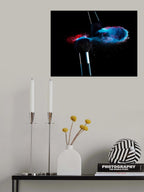 A Blast of Red, White, and Blue Poster och Canvastavla
