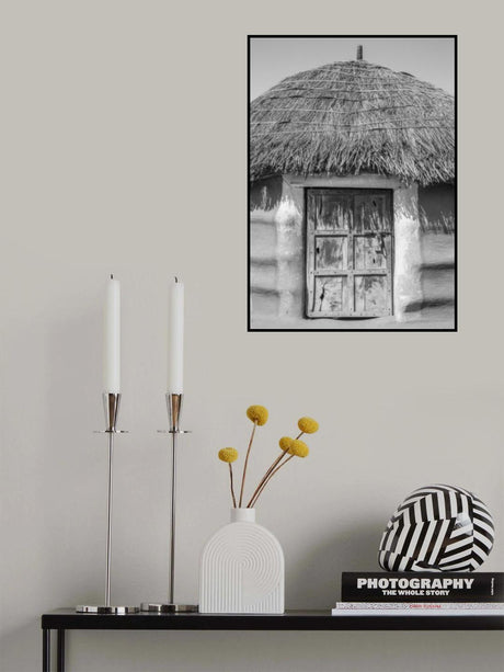 Mud Hut Poster och Canvastavla