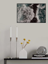 sea waves and rock Poster och Canvastavla
