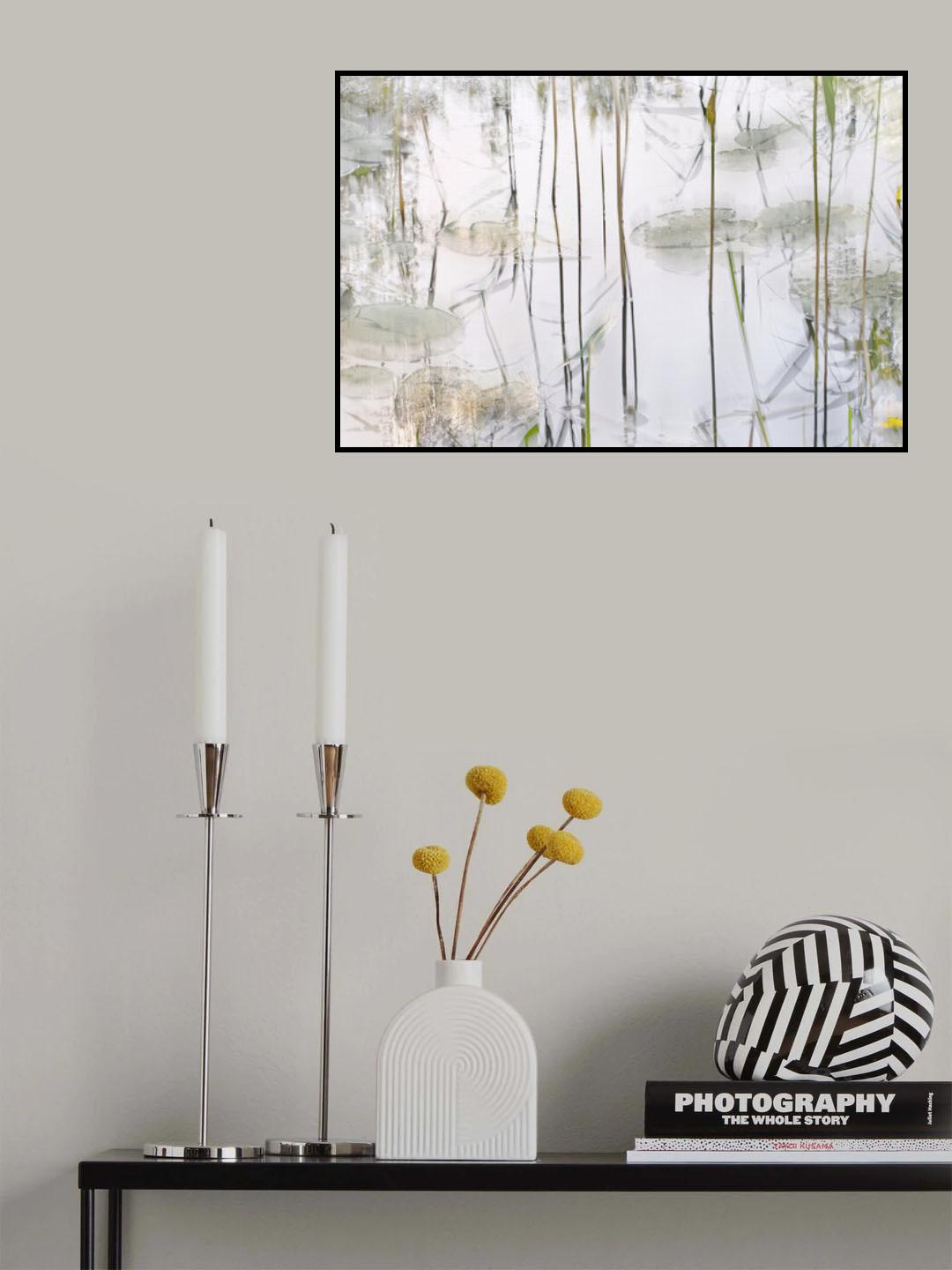 Lily leaves Poster och Canvastavla