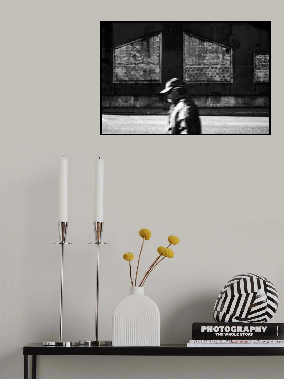 Atomic Man Poster och Canvastavla