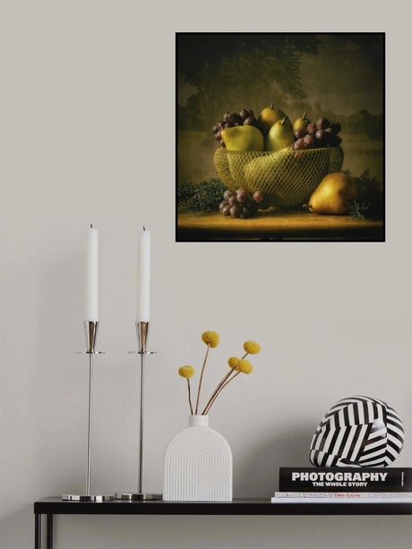 Still life Late Summer Fruit Poster och Canvastavla