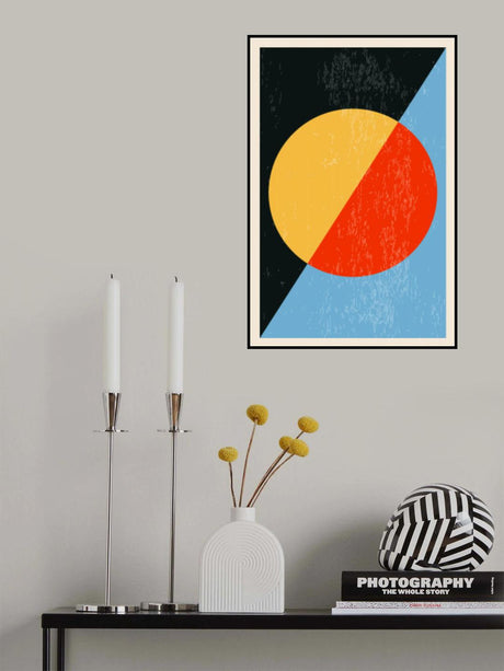 Minimal Abstract Shapes Series #18 Poster och Canvastavla