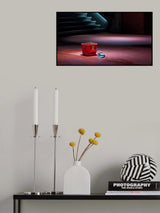 red bucket number 3 Poster och Canvastavla