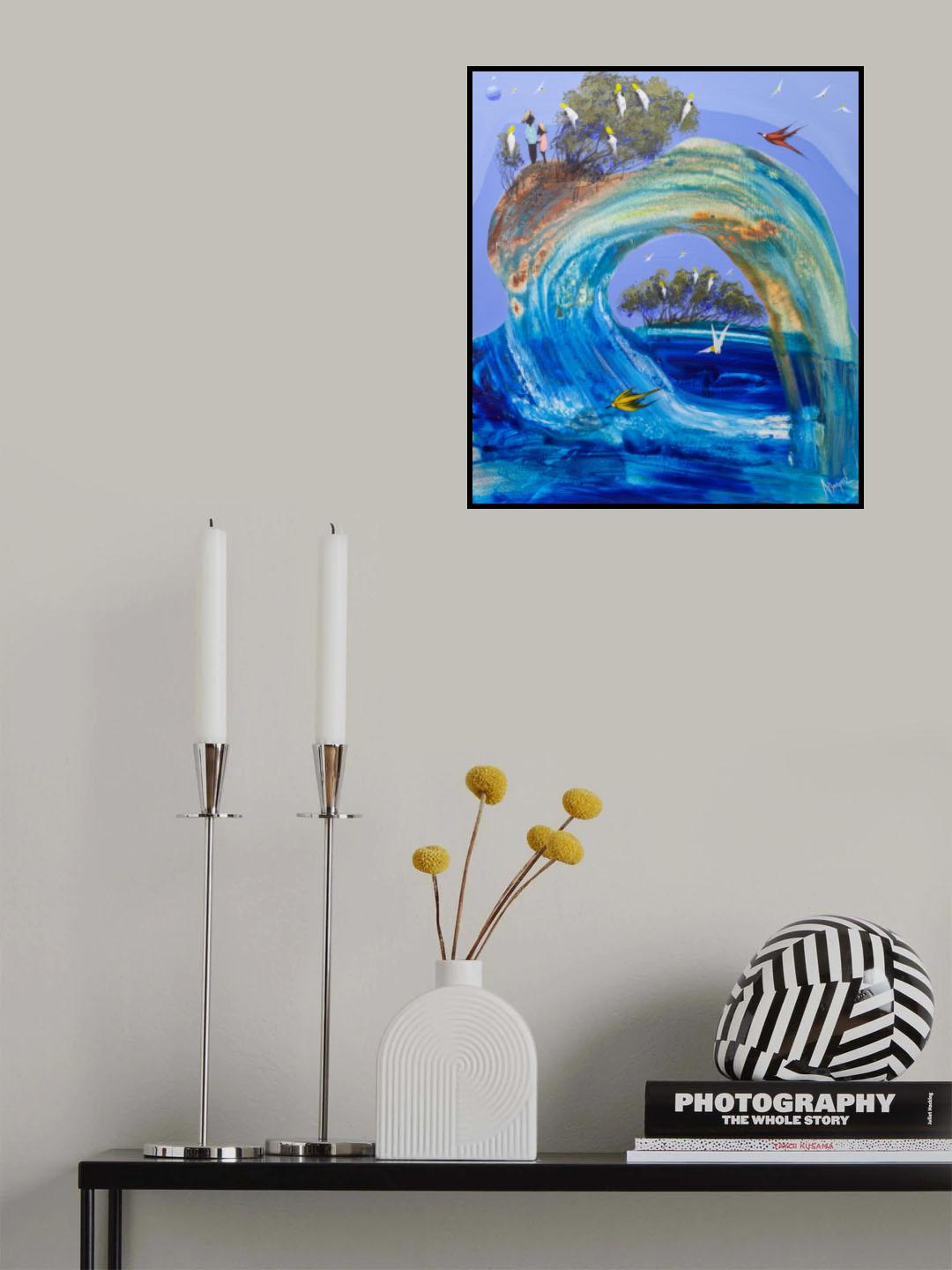 Flowing with you Poster och Canvastavla