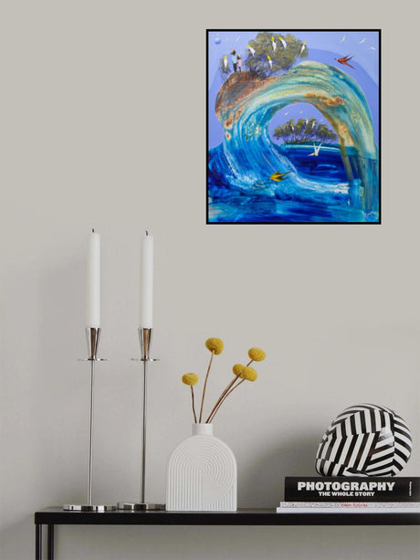 Flowing with you Poster och Canvastavla