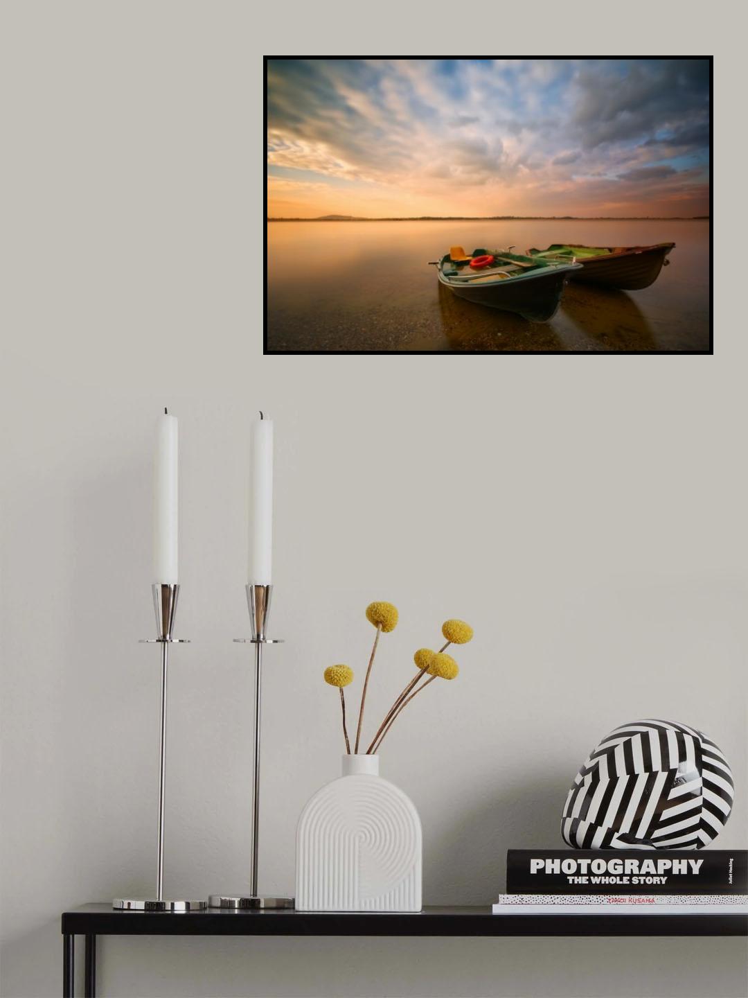 Boats Poster och Canvastavla