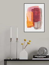 Abstract Brush Strokes 51 Poster och Canvastavla