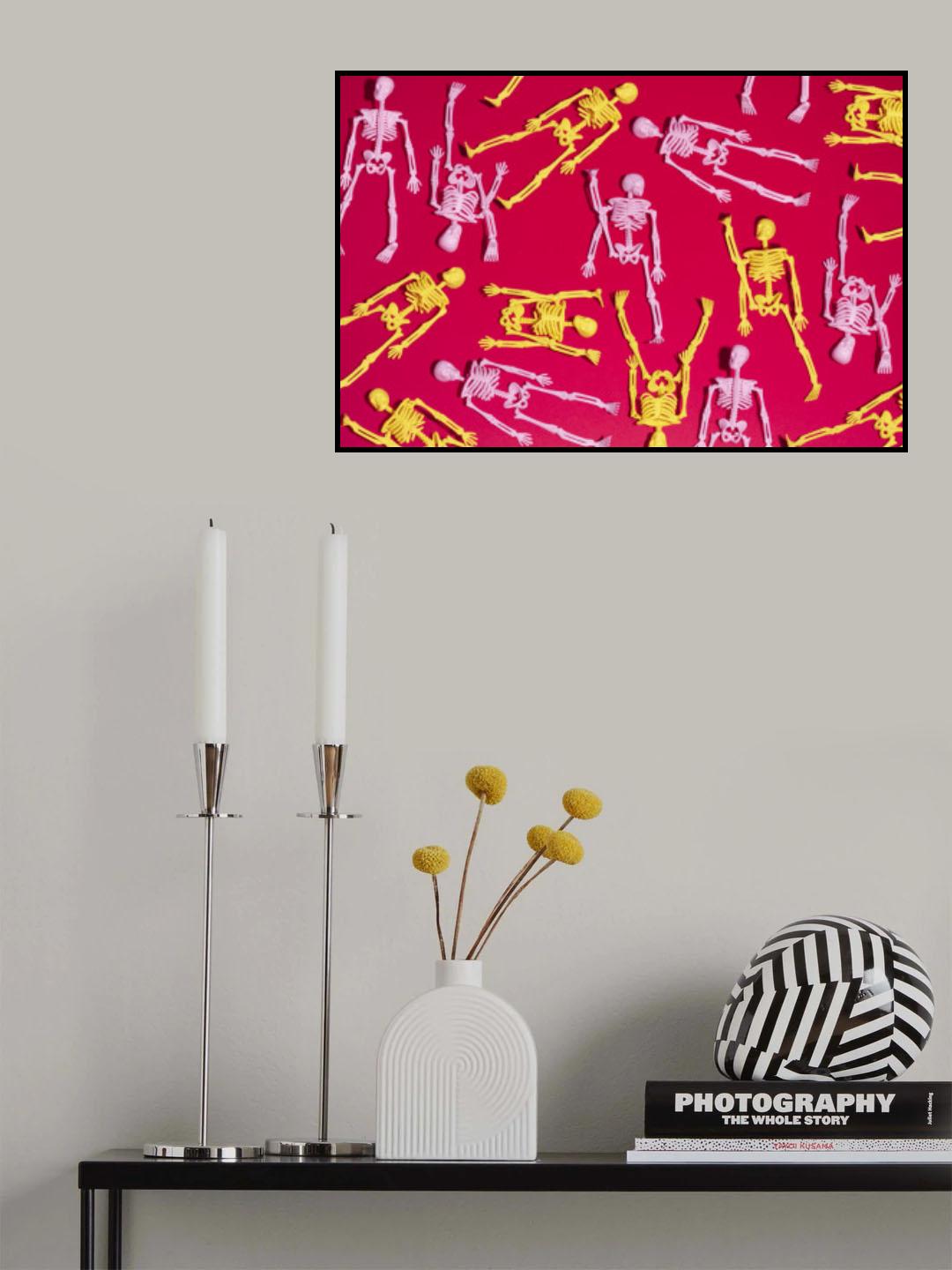 Skeletons Poster och Canvastavla