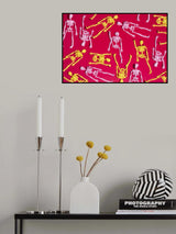 Skeletons Poster och Canvastavla