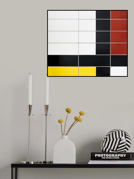 Mondriaan facade Poster och Canvastavla