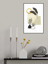 Tropical Villa Color and Shapes 06 Poster och Canvastavla
