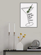 Martini Three Olives Poster och Canvastavla