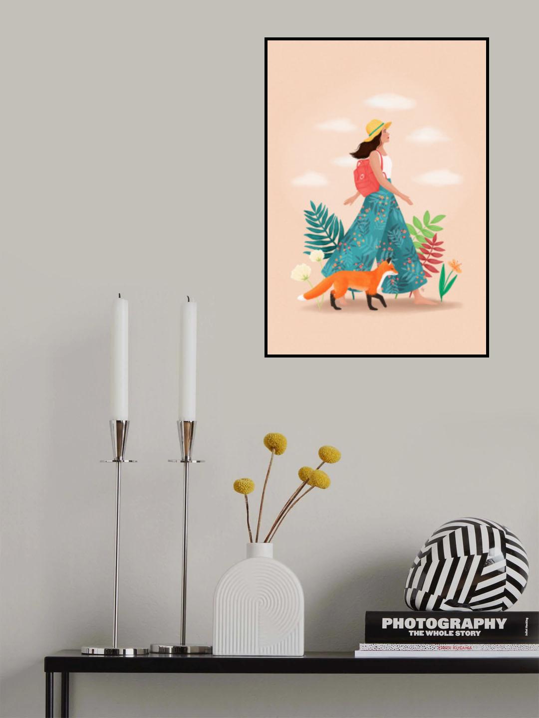 Fox Poster och Canvastavla