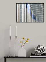 Flag parade Poster och Canvastavla