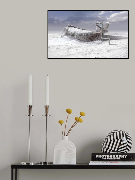 The frozen water Poster och Canvastavla