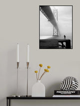 Foggy morning Poster och Canvastavla