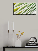 Dancing yellow and green Poster och Canvastavla