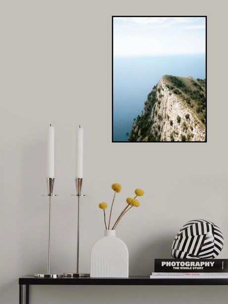 Mount Solaro Capri Poster och Canvastavla