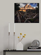 Dramatic Dolomites Poster och Canvastavla