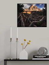 Dramatic Dolomites Poster och Canvastavla