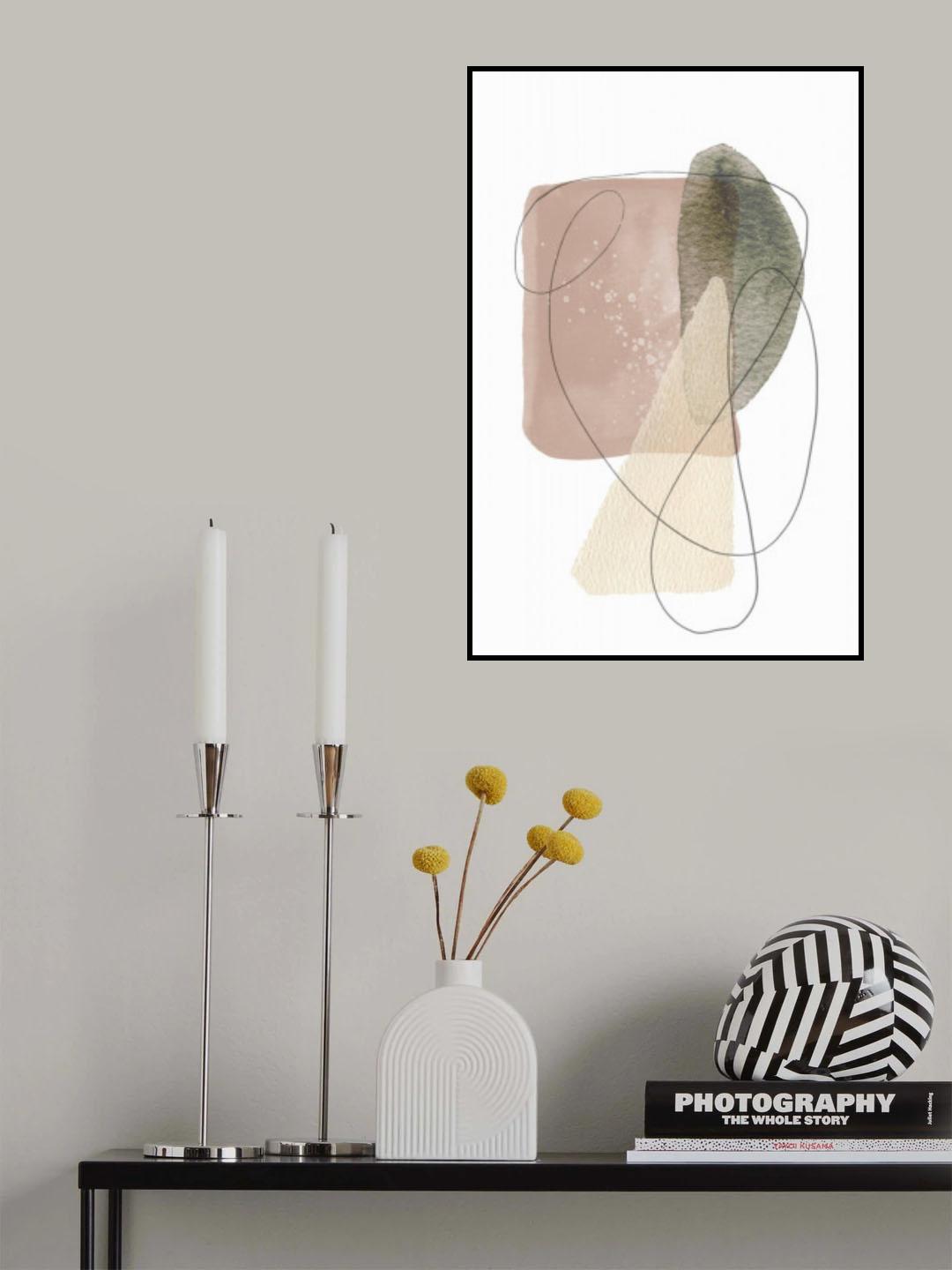 Simple Neutral 3 Poster och Canvastavla