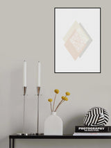 Geometric Mute Colours II Poster och Canvastavla