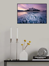 Winter of Bubble Lake Poster och Canvastavla