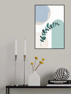 Blue green boho-1 Poster och Canvastavla