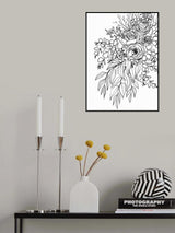 Rae's bouquet Poster och Canvastavla