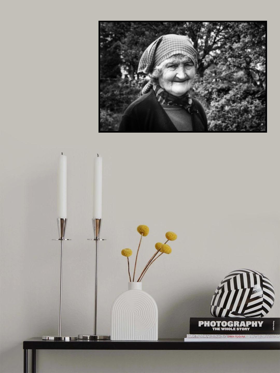 Old Mama Poster och Canvastavla