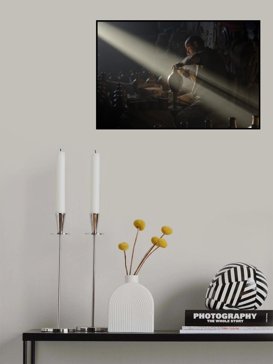 pottery master Poster och Canvastavla