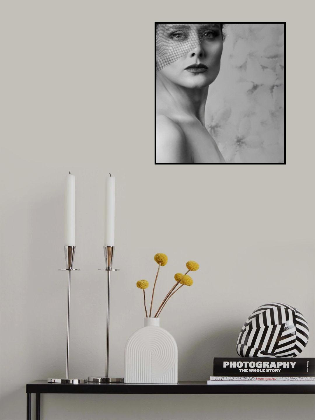 Her eyas Poster och Canvastavla