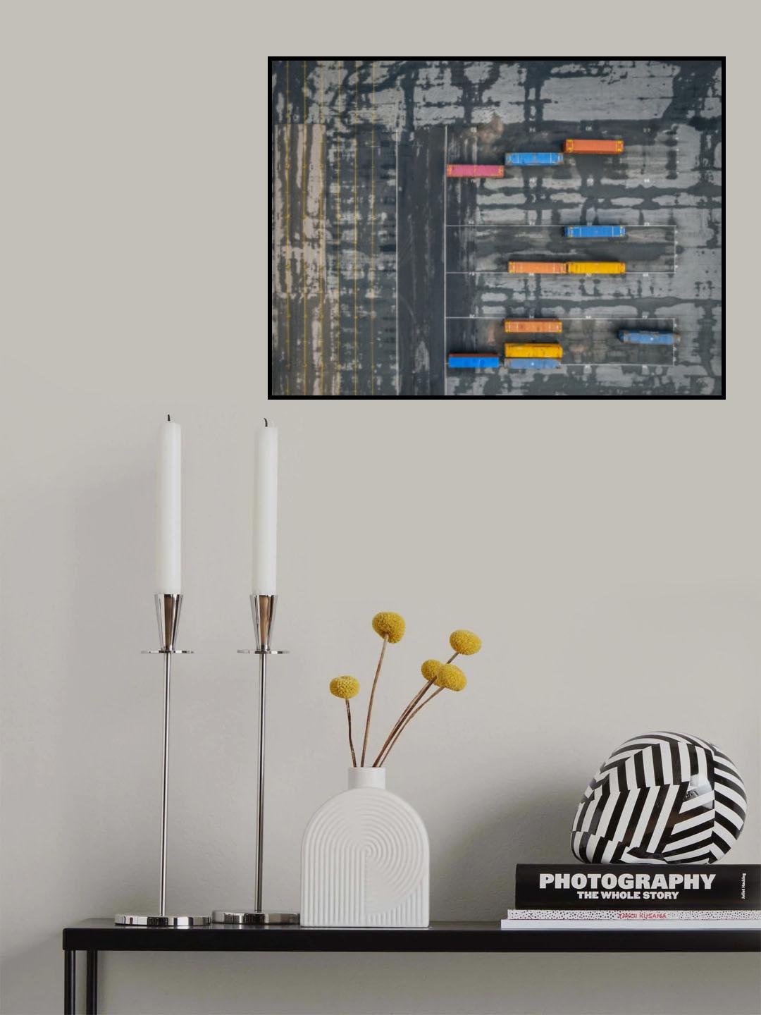 Containers Poster och Canvastavla