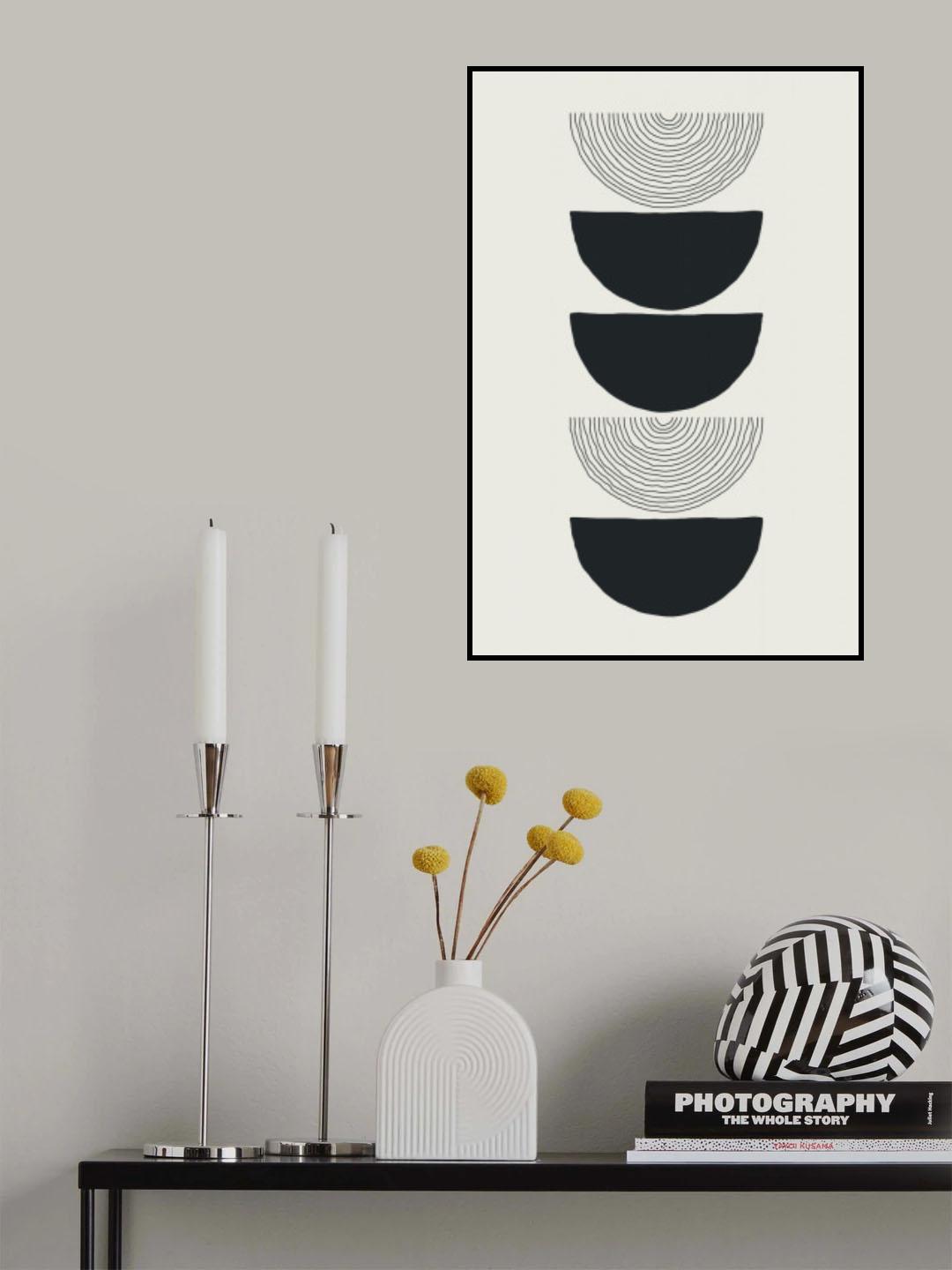 Boho Sun Series #4 Poster och Canvastavla