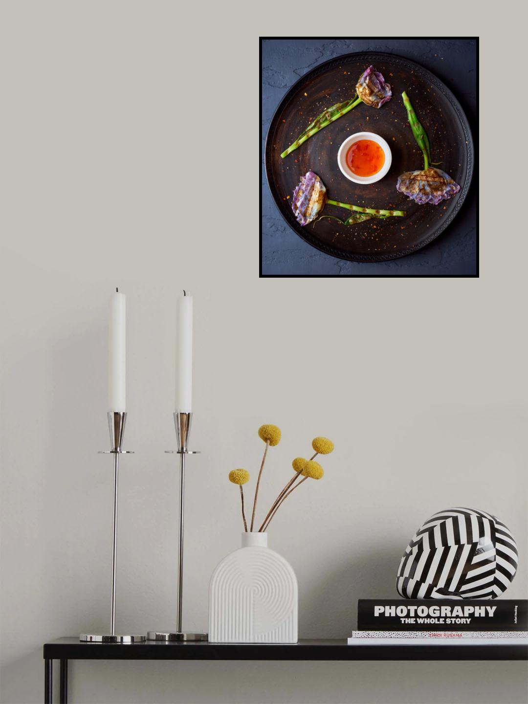 Vegan grill Poster och Canvastavla