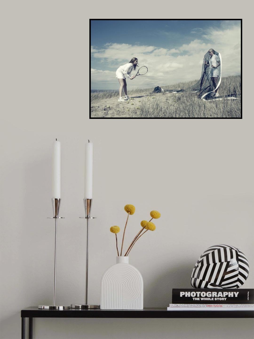 -Game, set and match- Poster och Canvastavla