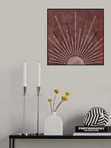 Visne Up Sun Poster och Canvastavla