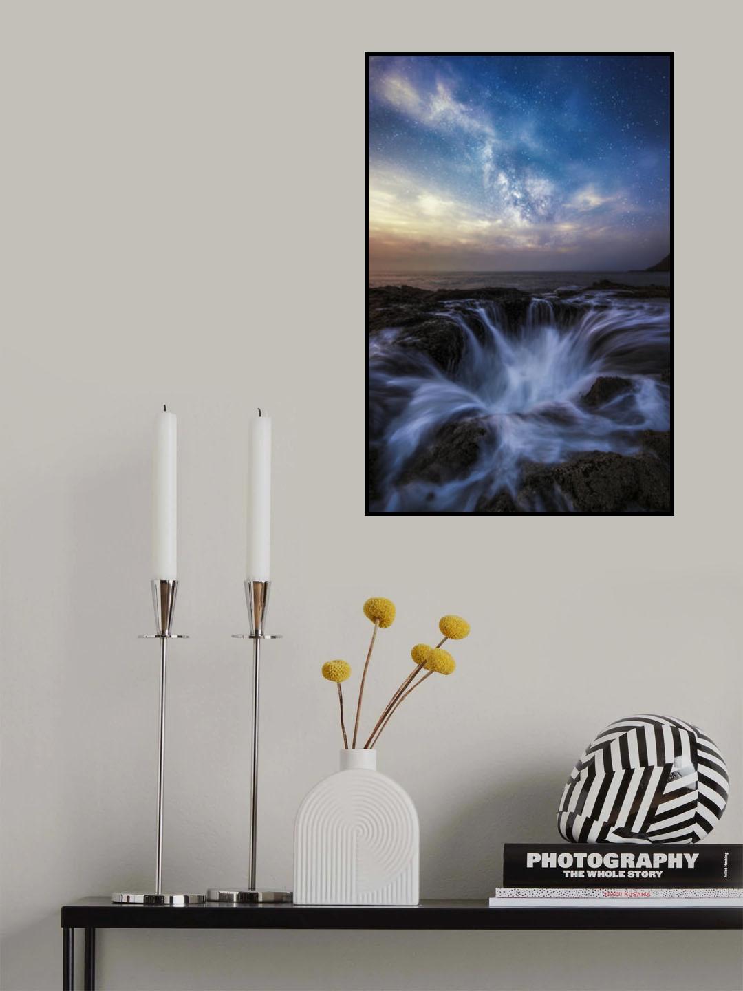 Star Well Poster och Canvastavla