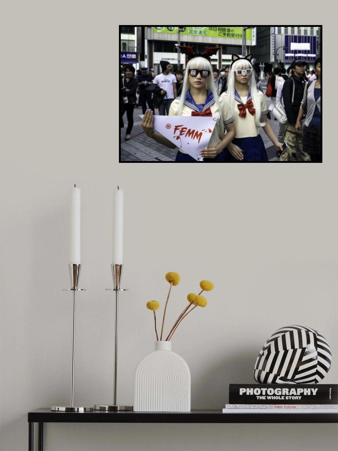 Tokyo Poster och Canvastavla