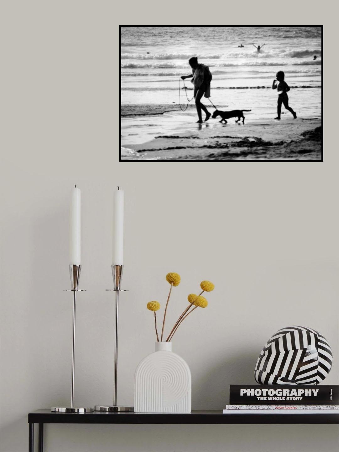 On the beach Poster och Canvastavla