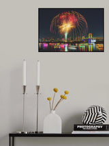 A colorful night　 Poster och Canvastavla