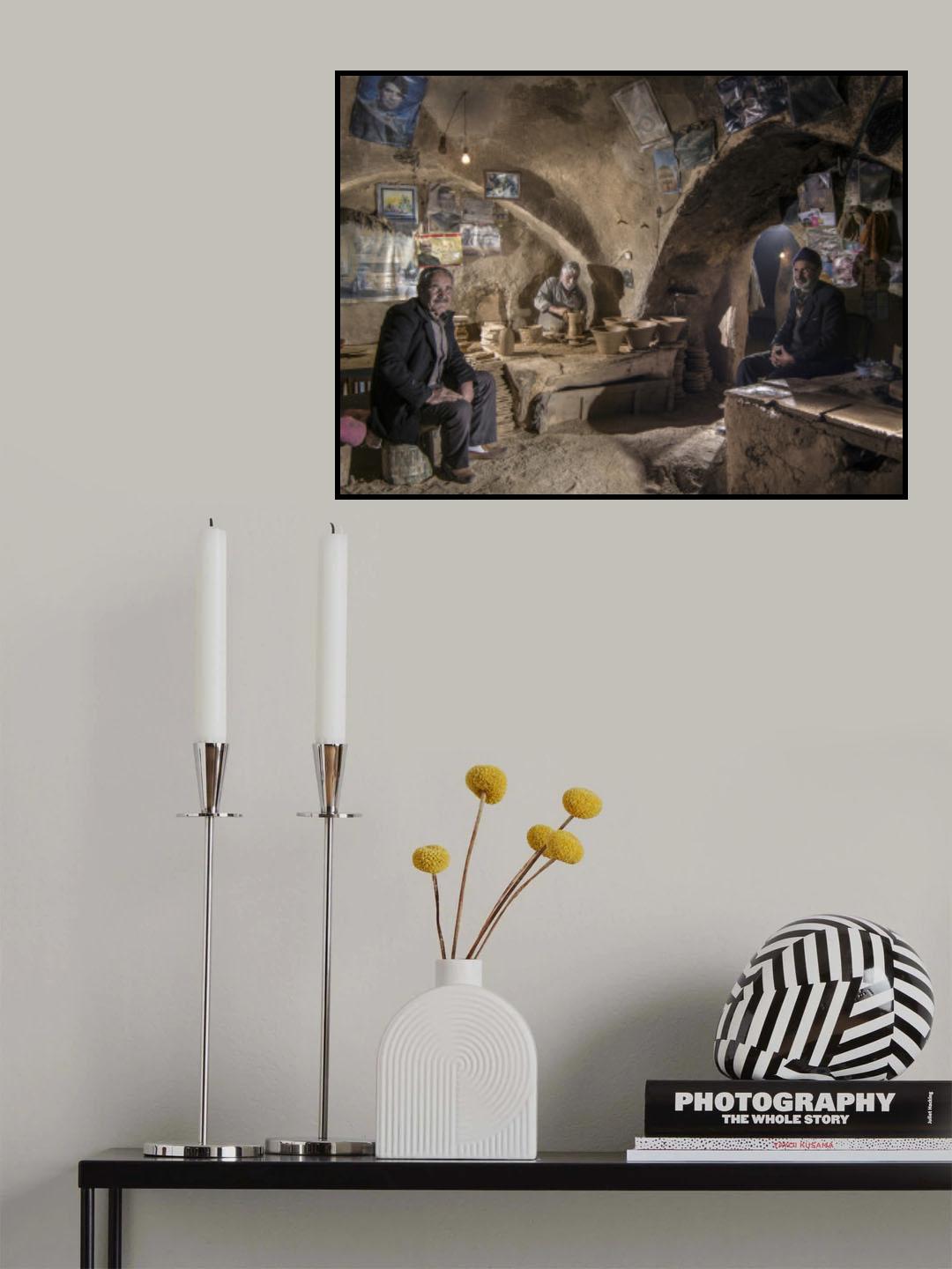 Traditional potters Poster och Canvastavla
