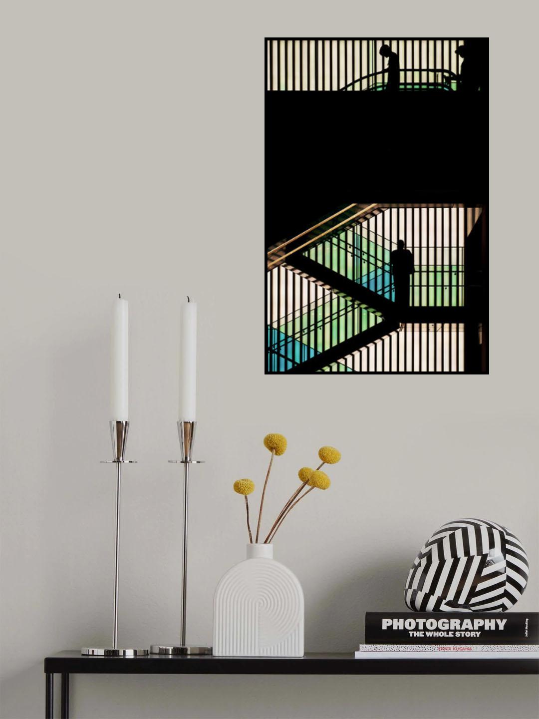 silhouette romance Poster och Canvastavla