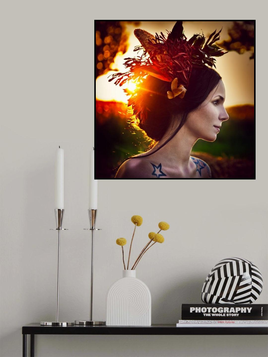 Fall Poster och Canvastavla