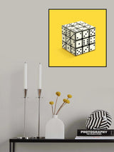 Not Rubik's cube Poster och Canvastavla
