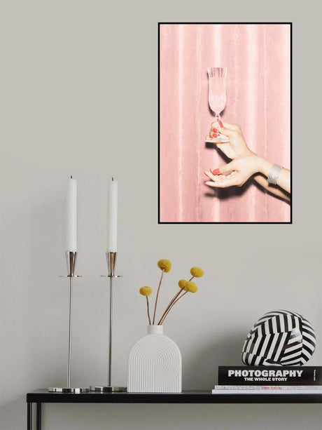 Here's To Pink 01 Poster och Canvastavla