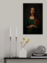 Beauty Girl Poster och Canvastavla