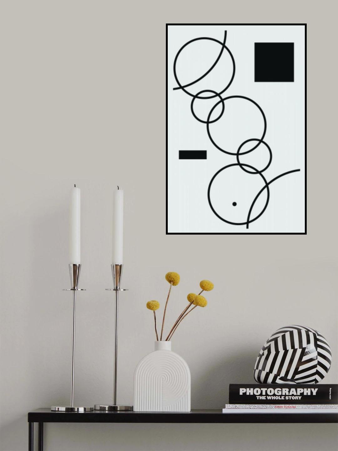 Minimal Shapes #1 Poster och Canvastavla